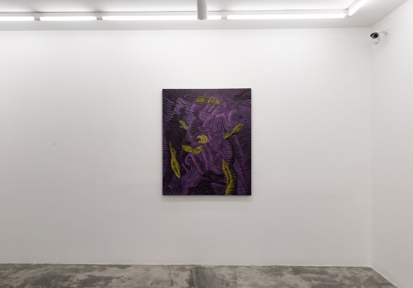 Installation View of Coloured Waves a solo presentation of works by Seroj Barseghian.