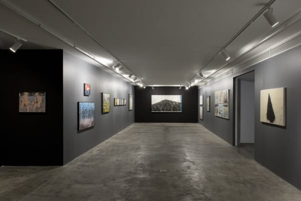 Installation View of Freedom a solo exhibition of works by Aidin Xankeshipour.