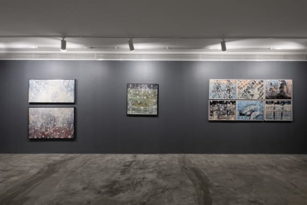 Installation View of Freedom a solo exhibition of works by Aidin Xankeshipour.