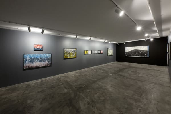 Installation View of Freedom a solo exhibition of works by Aidin Xankeshipour.