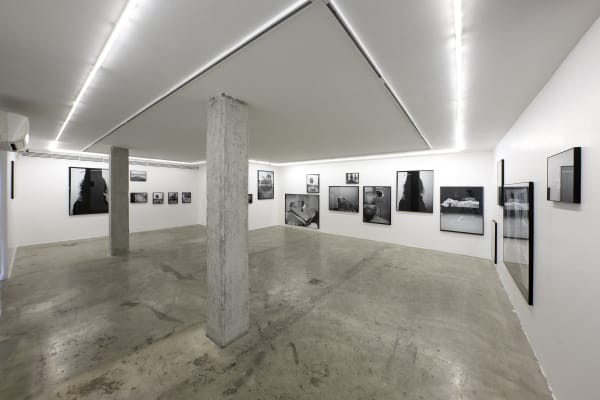 Installation View of None Turned into Memory a solo presentation of works by Alborz Kazemi.