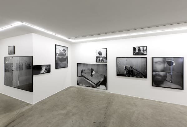 Installation View of None Turned into Memory a solo presentation of works by Alborz Kazemi.