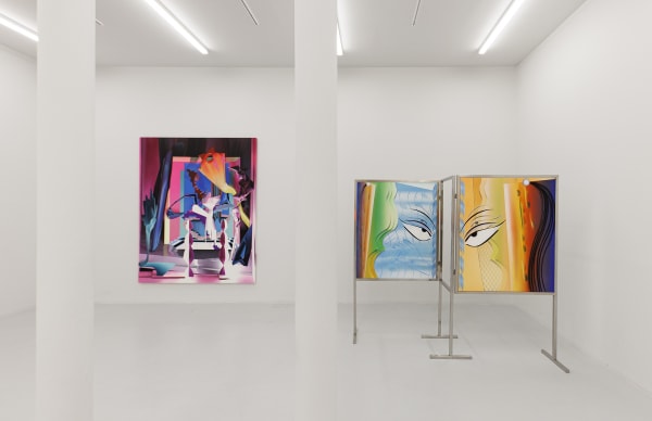 Installation view of Prospect a group presentation at Parallel Circuit.