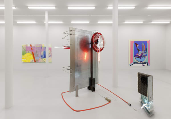 Installation view of Prospect a group presentation at Parallel Circuit.