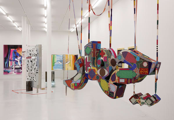 Installation view of Prospect a group presentation at Parallel Circuit.