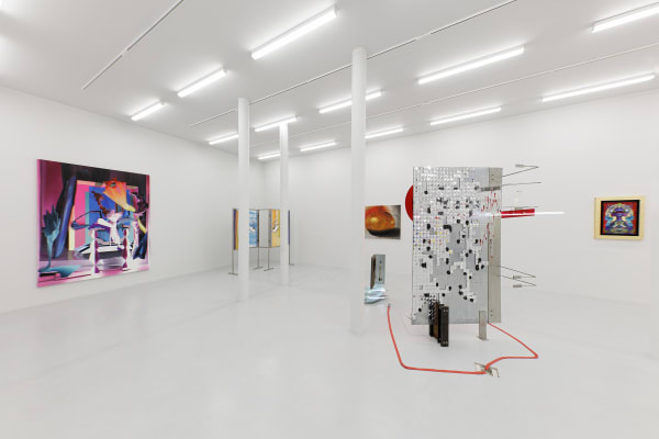 Installation view of Prospect a group presentation at Parallel Circuit.