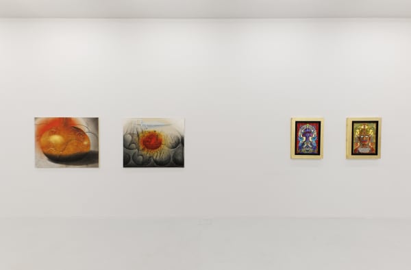 Installation view of Prospect a group presentation at Parallel Circuit.