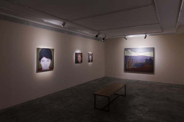 Installation View of a group exhibition at +2 Gallery.