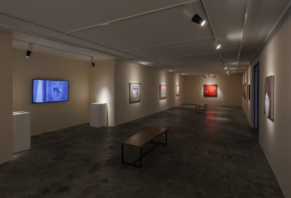 Installation View of a group exhibition at +2 Gallery.