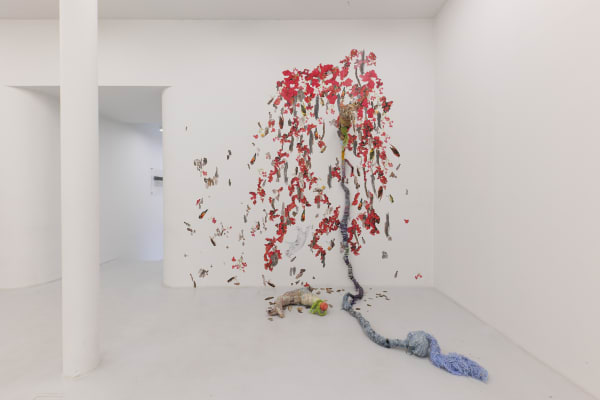 Installation view of Prospect 2 a group show at Parallel Circuit.