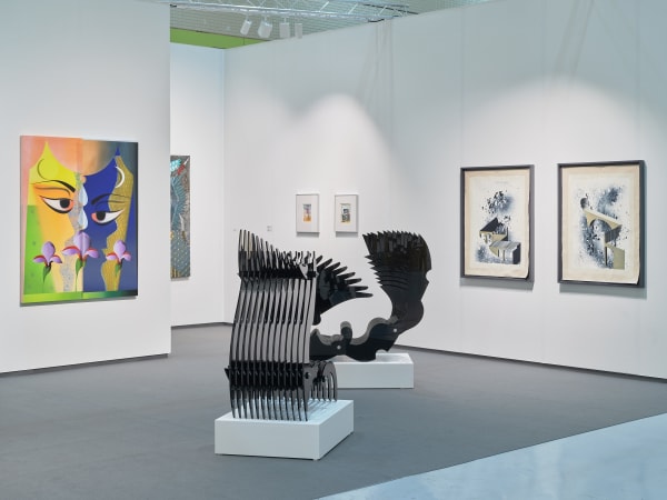 Installation View of Dastan's Booth in Frieze Seoul 2023.