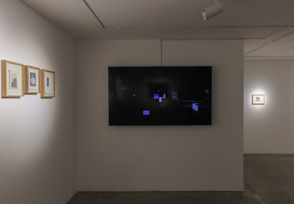 Installation View of 'In Itself', a duo presentation 2023 at Dastan's Basement.