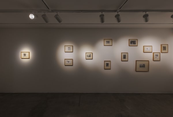 Installation View of 'In Itself', a duo presentation 2023 at Dastan's Basement.