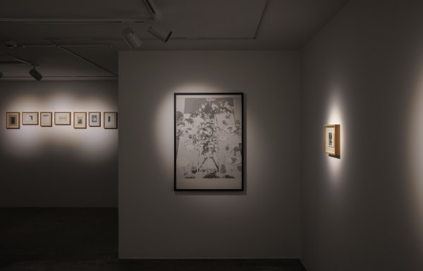 Installation View of 'In Itself', a duo presentation 2023 at Dastan's Basement.