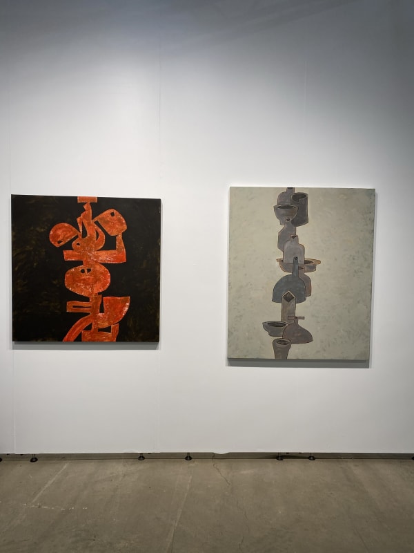 Installation view of a group Presentation at Contemporary Istanbul 2023.