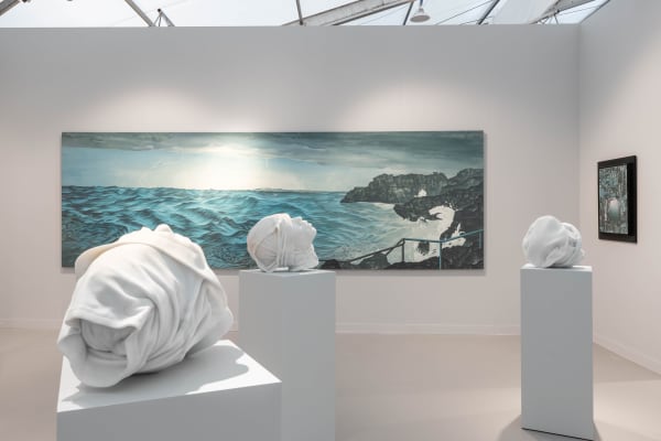 Installation View of Dastan's Booth at Frieze London, 2023