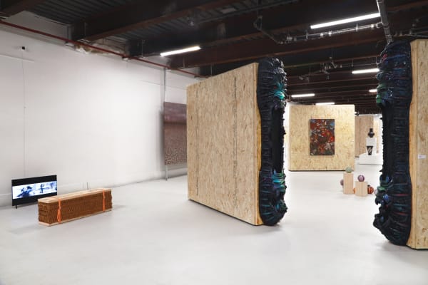 Installation View of Soft Edge of the Blade Vol. 2 at Zaal Art Gallery