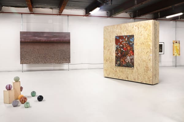 Installation View of Soft Edge of the Blade Vol. 2 at Zaal Art Gallery