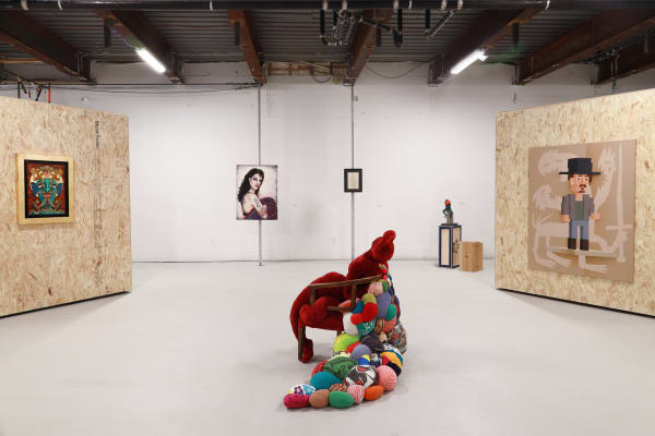 Installation View of Soft Edge of the Blade Vol. 2 at Zaal Art Gallery