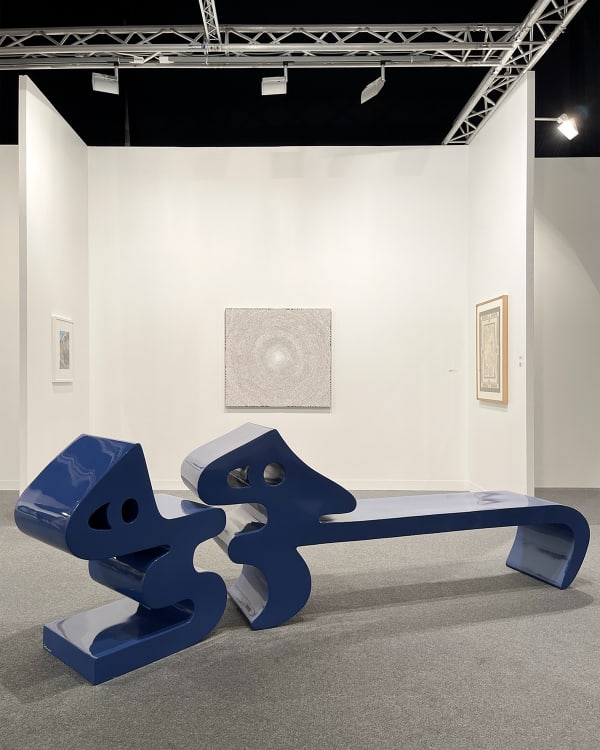 Installation view of group presentation at Abu Dabi Art.