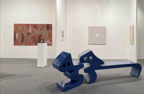 Installation view of group presentation at Abu Dabi Art.