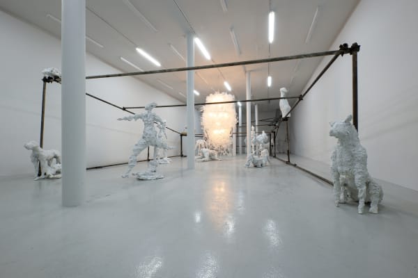 Installation View of Crescendo by Bita Fayyazi in collaboration with "In Cahoots".