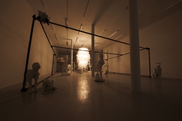 Installation View of Crescendo by Bita Fayyazi in collaboration with "In Cahoots".