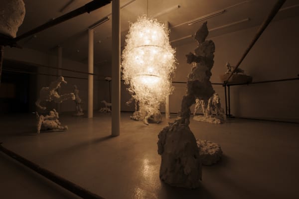 Installation View of Crescendo by Bita Fayyazi in collaboration with "In Cahoots".