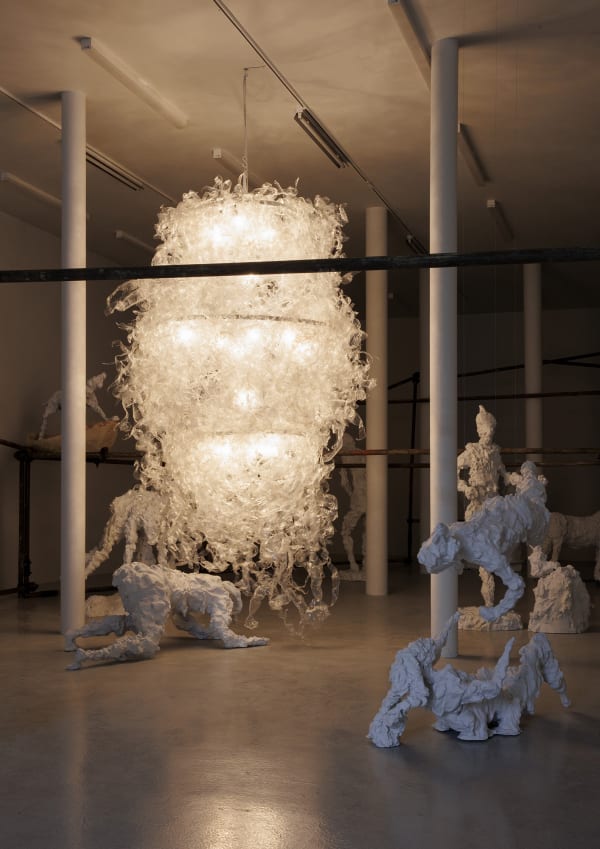 Installation View of Crescendo by Bita Fayyazi in collaboration with "In Cahoots".