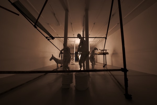 Installation View of Crescendo by Bita Fayyazi in collaboration with "In Cahoots".