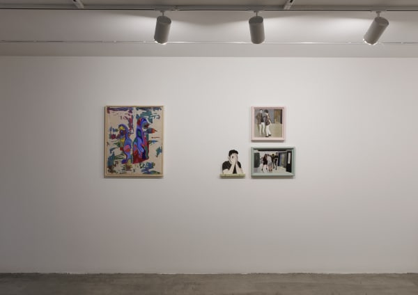 Installation View of Flow, at Dastan's Basement, 2024 Group Exhibition of Works by Sasan Abri, Mohammadreza Arab Khazaeli, Nasser Bakhshi, Sadra Baniasadi, Amir-Nasr Kamgooyan, Alishia Morassaei, Mina Mohammadi, Mina Mohseni, Hanie Sadri, Shayan Sajadian, and Sofia Yeganeh.