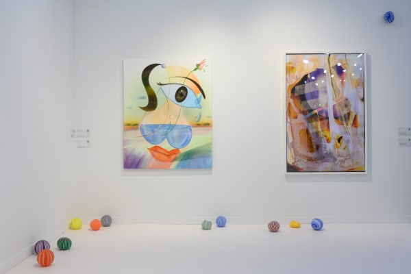 Installation View of Dastan's Booth at Frieze LA.