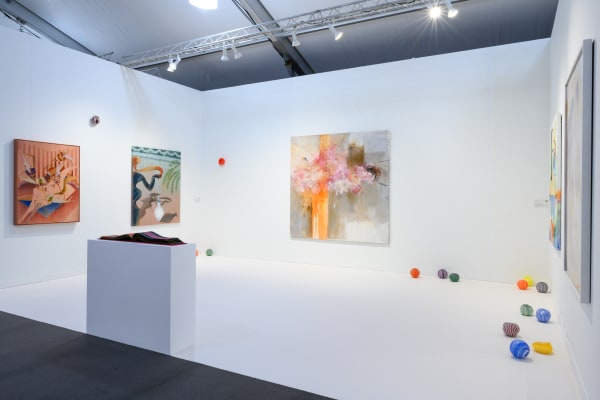 Installation View of Dastan's Booth at Frieze LA.