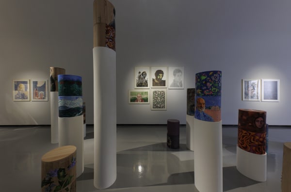 Installation View of Hero a group exhibition in collaboration with Abar Studio.