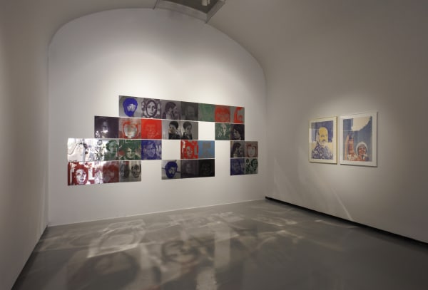 Installation View of Hero a group exhibition in collaboration with Abar Studio.