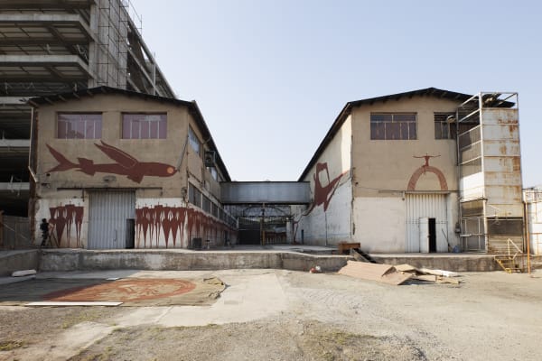 Installation View of Mirza Hamid's Shelter solo exhibition of works by Mirza Hamid.