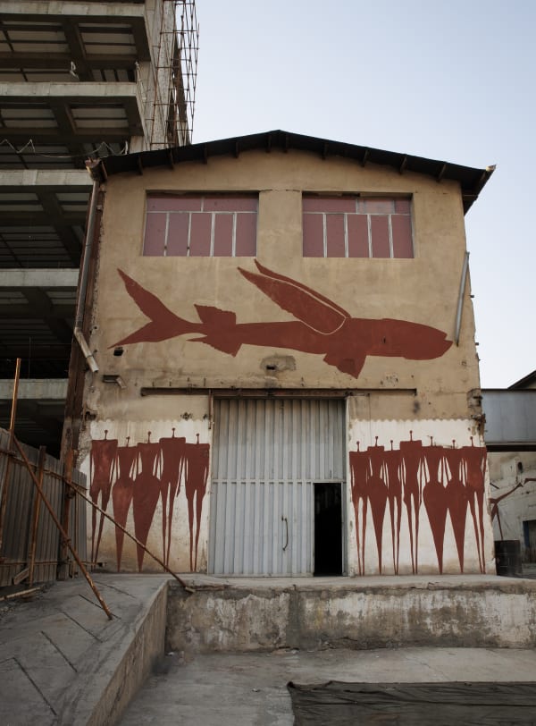 Installation View of Mirza Hamid's Shelter solo exhibition of works by Mirza Hamid.