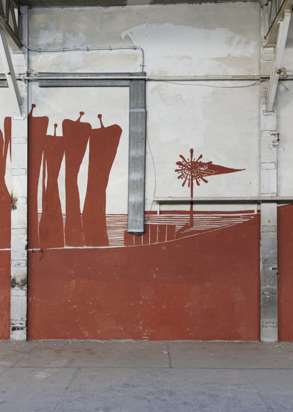 Installation View of Mirza Hamid's Shelter solo exhibition of works by Mirza Hamid.