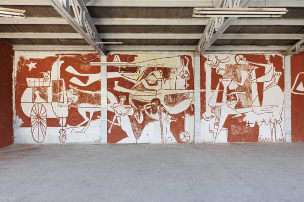 Installation View of Mirza Hamid's Shelter solo exhibition of works by Mirza Hamid.