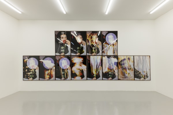 Installation view of "And They Laughed at Me'" a solo exhibition of works by Newsha Tavakolian.