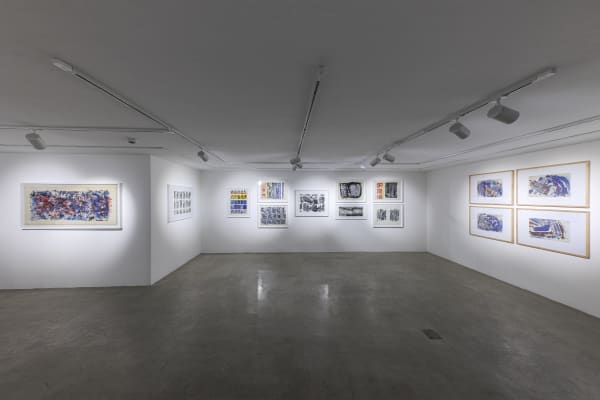 Installation View of Mohsen Vaziri Moghaddam > 100 Years at Dastan's Basement.