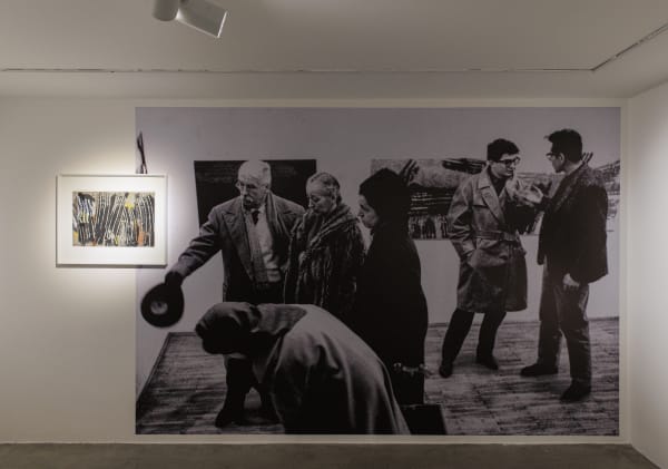 Installation View of Mohsen Vaziri Moghaddam > 100 Years at Dastan's Basement.