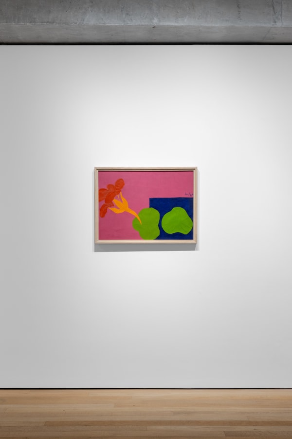 Installation View of Perfect Strangers: Leyly Matine-Daftary and Manoucher Yektai curated by Negar Azimi at Frieze's No.9 Cork Street