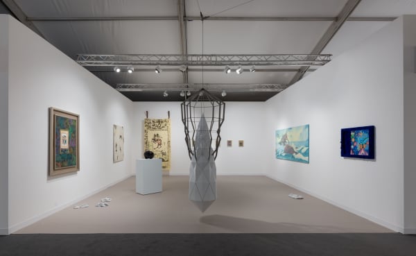 Installation View of Dastan's Booth at Frieze London 2024.