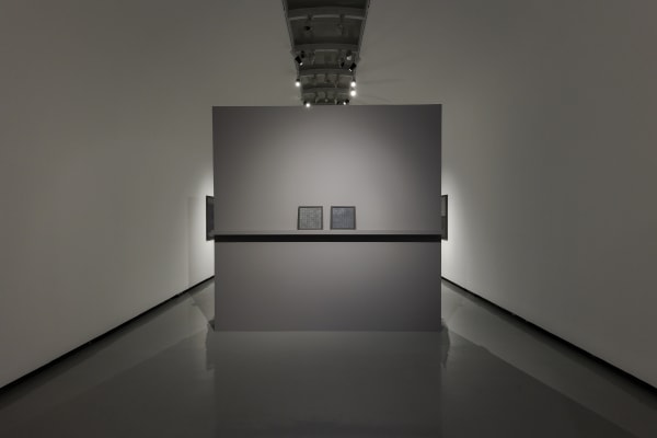 Installation view of Contemplations, Ida Aslanian's solo exhibition at +2 [Deh-Vanak].