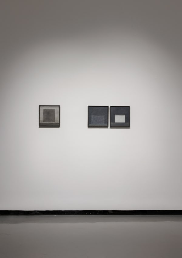 Installation view of Contemplations, Ida Aslanian's solo exhibition at +2 [Deh-Vanak].