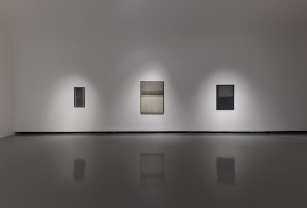 Installation view of Contemplations, Ida Aslanian's solo exhibition at +2 [Deh-Vanak].