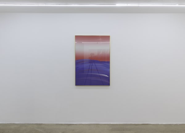 Installation view of Livelier a solo exhibition of works by Farbod Elkaei.