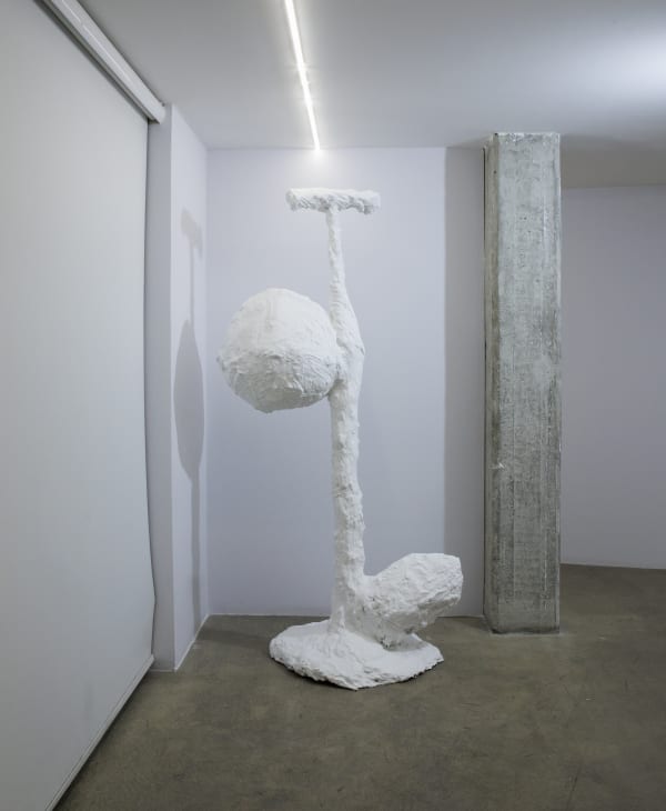 Installation view of Corner a solo exhibition of works by Afshin Sadipoor.