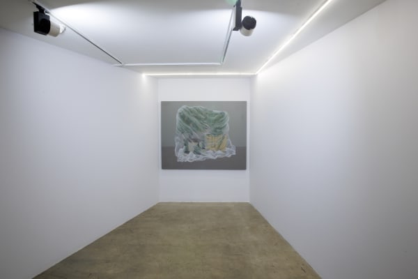 Installation view of Corner a solo exhibition of works by Afshin Sadipoor.